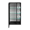 Midischrank 'B.Paris' schwarz matt 47 x 84,2 x 32 cm