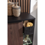 Unterschrank 'B.Paris' schwarz matt 47 x 84,2 x 32 cm