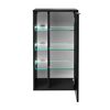 Midischrank 'B.Paris' schwarz matt 47 x 84,2 x 32 cm