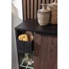 Midischrank 'B.Paris' schwarz matt 47 x 84,2 x 32 cm