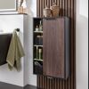 Midischrank 'B.Paris' schwarz matt 47 x 84,2 x 32 cm
