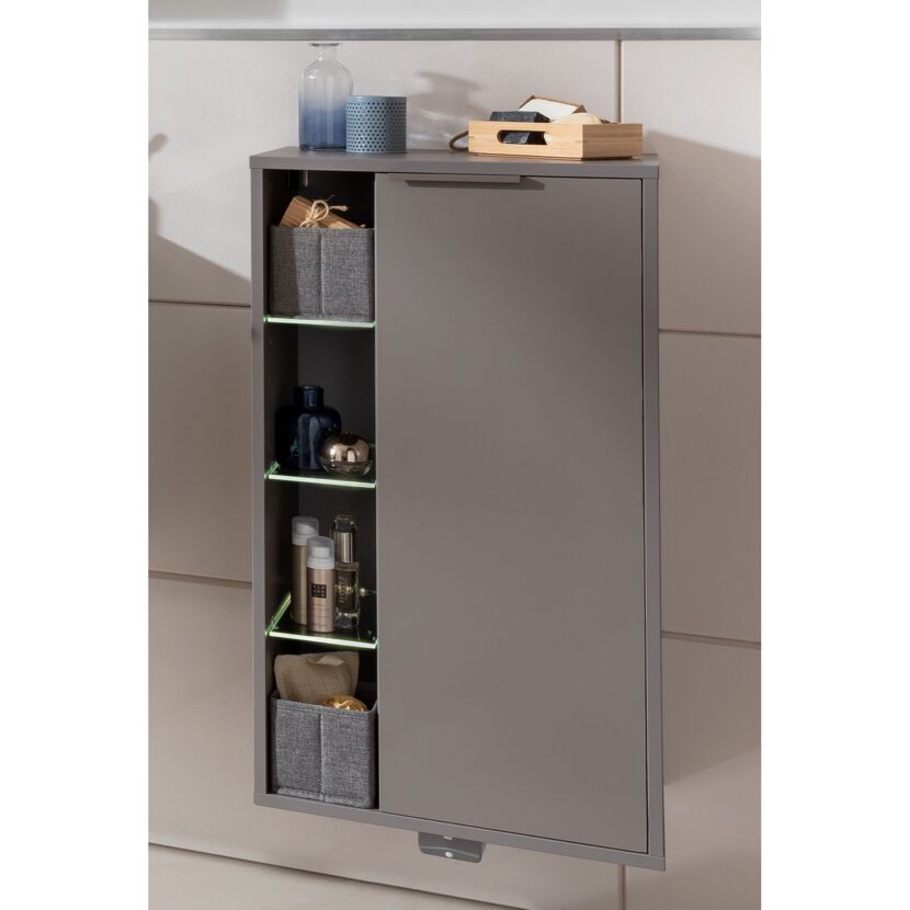 Midischrank 'B.Paris' grau 47 x 84,2 x 32 cm