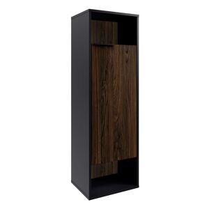Midischrank 'B.Paris' schwarz matt 40,2 x 125,7 x 32 cm