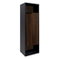Midischrank 'B.Paris' schwarz matt 40,2 x 125,7 x 32 cm