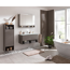 Midischrank 'B.Paris' grau 40,2 x 125,7 x 32 cm