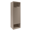 Midischrank 'B.Paris' grau 40,2 x 125,7 x 32 cm