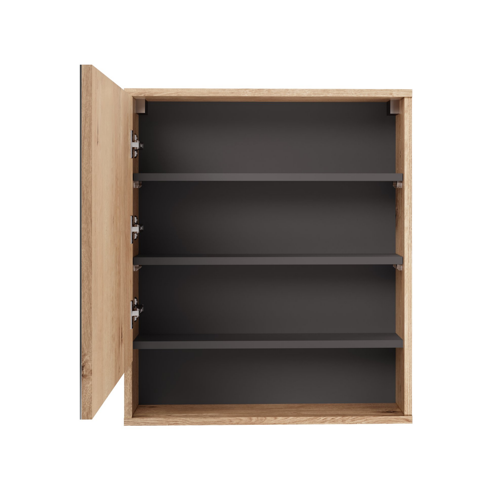 Spiegelschrank 'Nova' eichefarben 61 x 70 x 15,5 cm