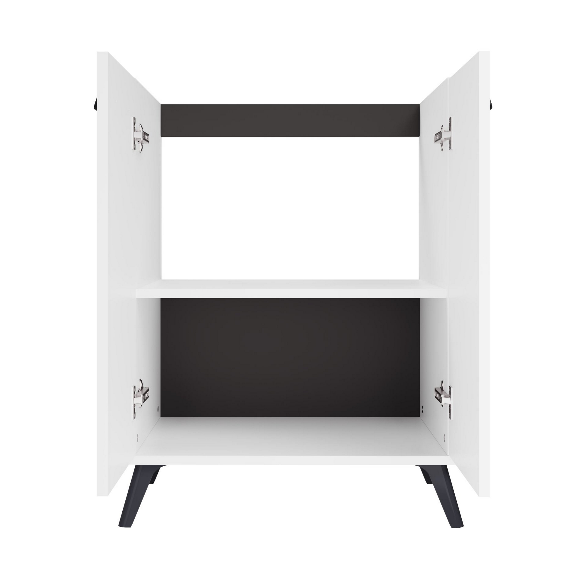 Waschtischunterschrank 'Nova' weiß 41 x 81 x 38,5 cm