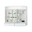 Spiegelschrank 'Topas Eco' weiß Hochglanz 60 x 53 x 18 cm