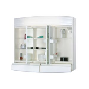 Spiegelschrank 'Topas Eco' weiß 60 x 53 x 18 cm