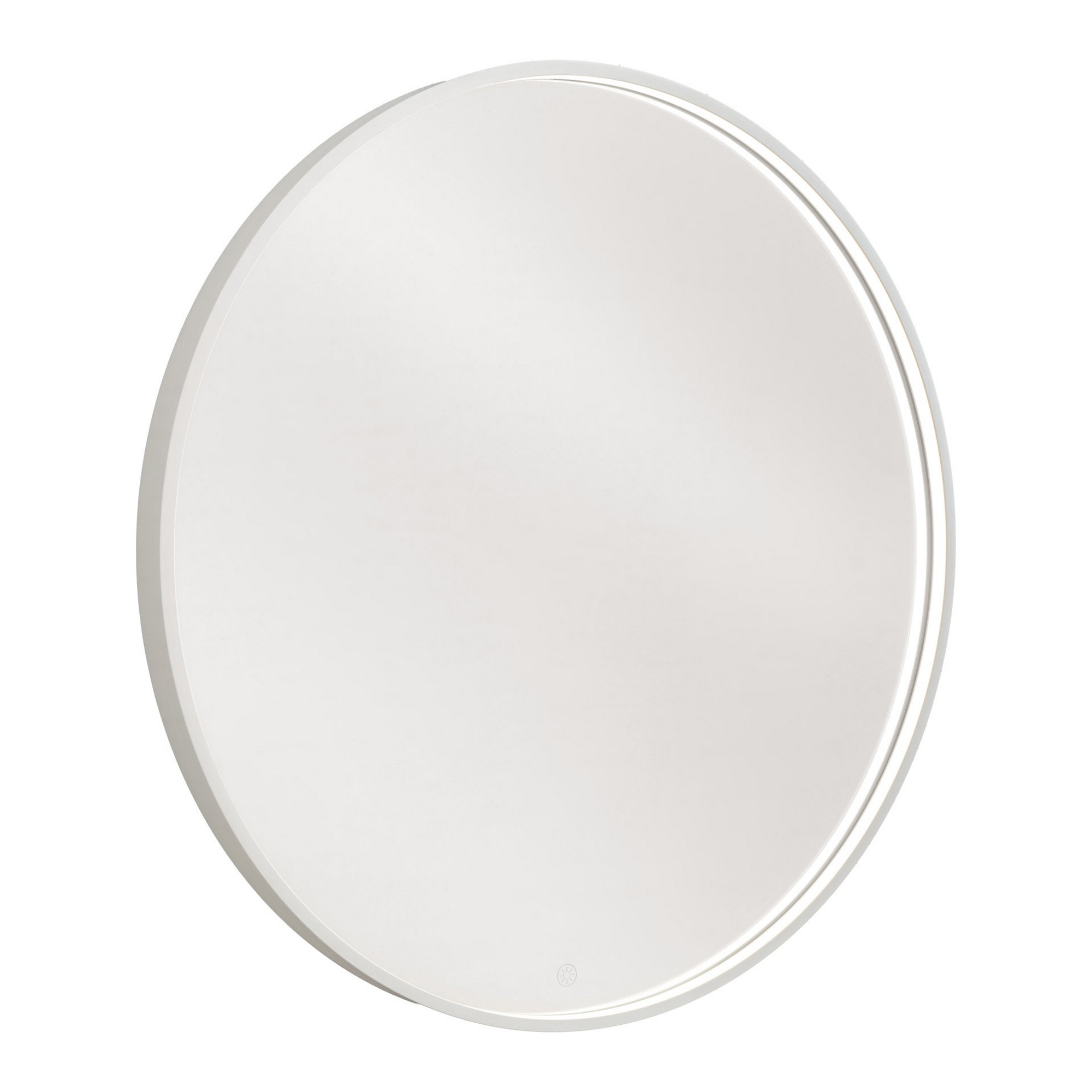 LED-Spiegel weiß mit Touch-Sensor Ø 80 cm