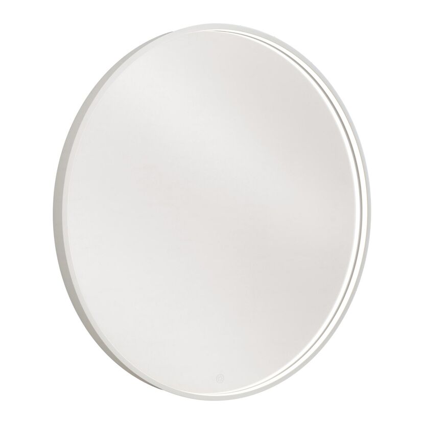 LED-Spiegel weiß mit Touch-Sensor Ø 80 cm