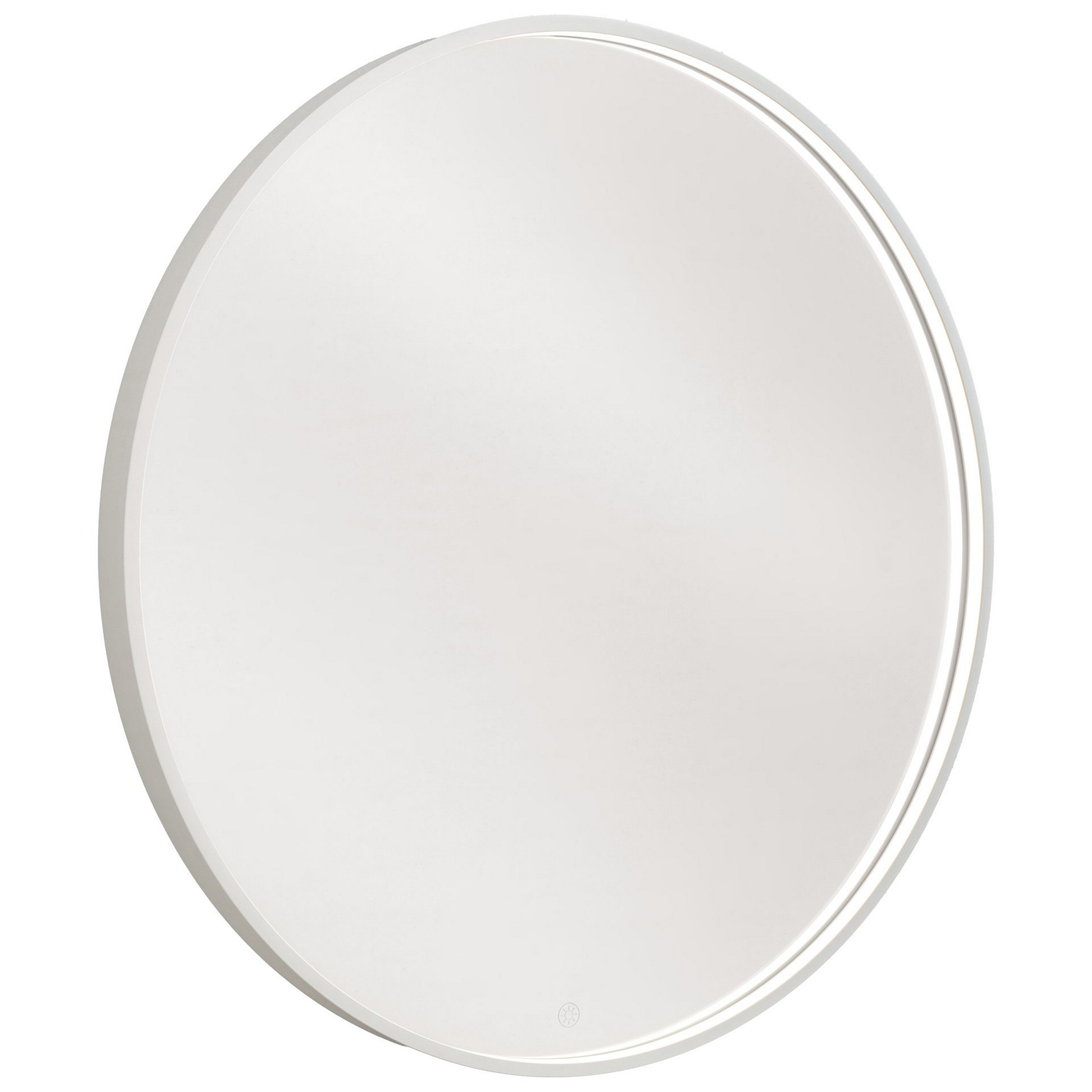 LED-Spiegel weiß mit Touch-Sensor Ø 90 cm