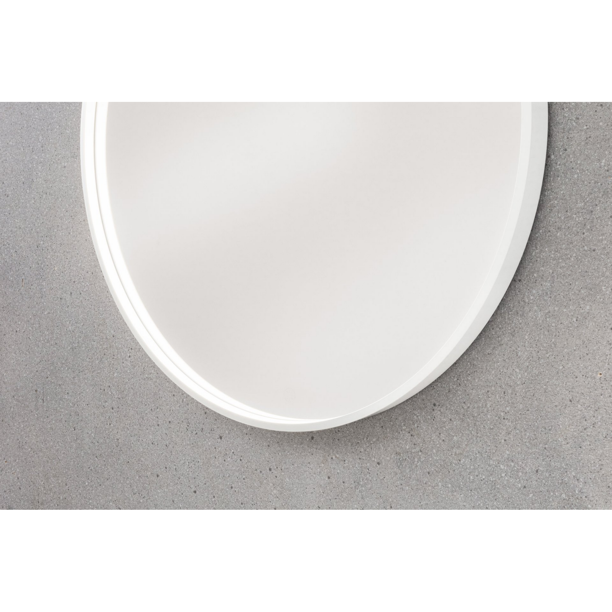 LED-Spiegel weiß mit Touch-Sensor Ø 90 cm