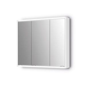 LED-Spiegelschrank 'Batu' weiß 80 x 70,8 x 15,2 cm