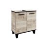 Holzwaschtischunterschrank mit zwei Türen