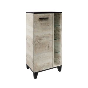 Midischrank 'TE-A' nature oak 47 x 94 x 32 cm