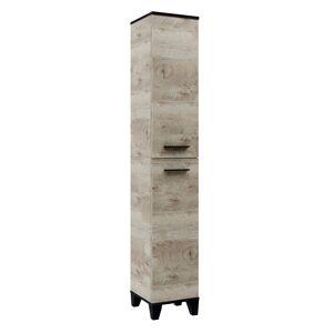 Hochschrank 'TE-A' nature oak 30 x 175 x 32 cm