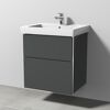 Waschbeckenunterschrank '3way' anthrazit/matt 55 x 59,3 x 47,4 cm