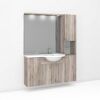 Badmöbelset 'Bellaria Sanremo' braun