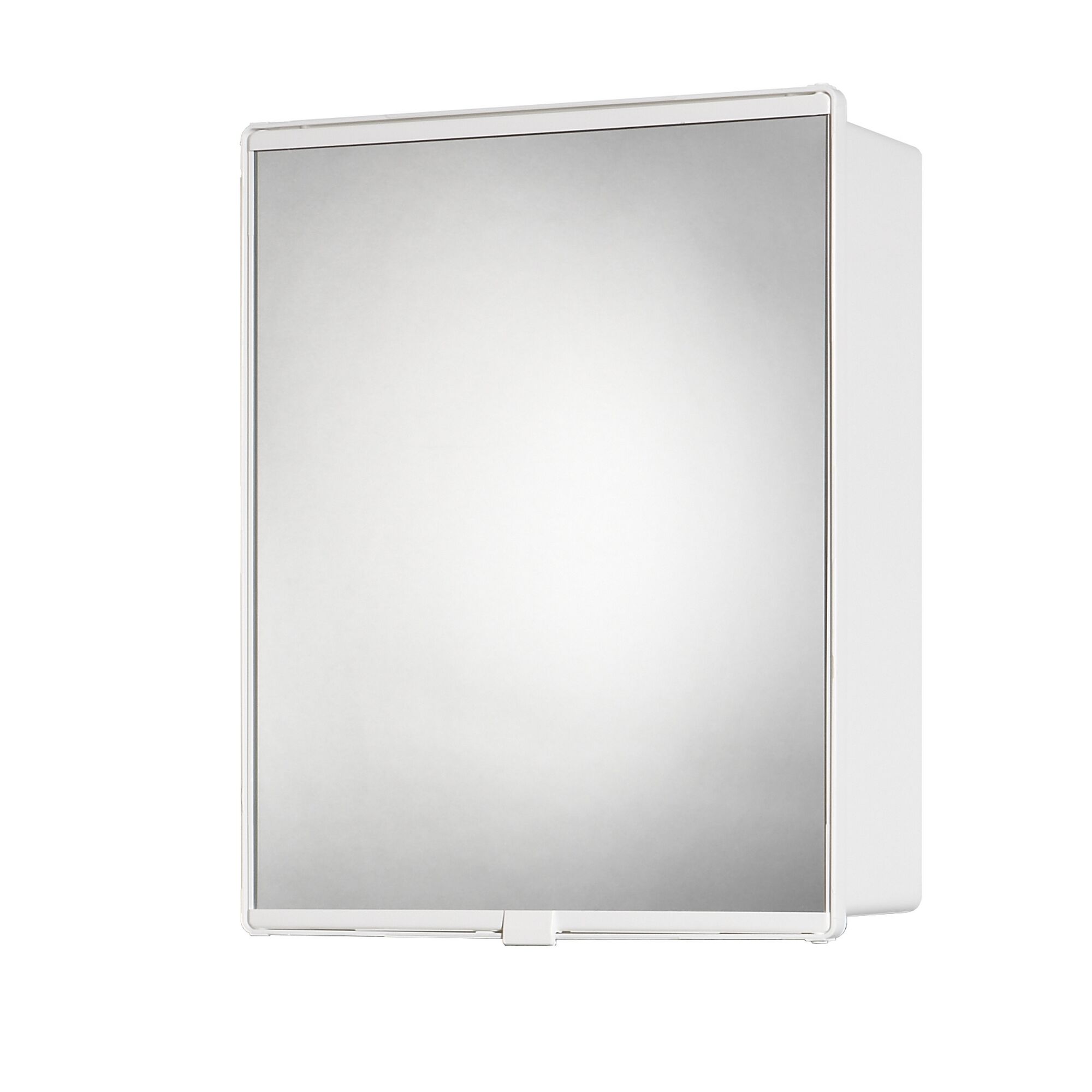 Weißer Spiegelschrank