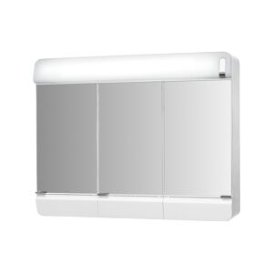 Spiegelschrank 'Alida' weiß Hochglanz 68,3 x 54,5 x 18 cm