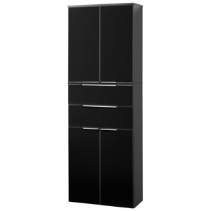 Hochschrank 'Kara' anthrazit 61 x 176,1 x 32cm