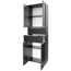 Hochschrank 'Kara' anthrazit 61 x 176,1 x 32cm