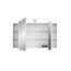 Verkleinertes Bild von Spiegelschrank 'Taiga' weiß glanz 100 cm mit LED-Aufsatzleuchte