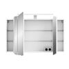 LED-Spiegelschrank 'Taiga' weiß 100 x 67 x 17 cm