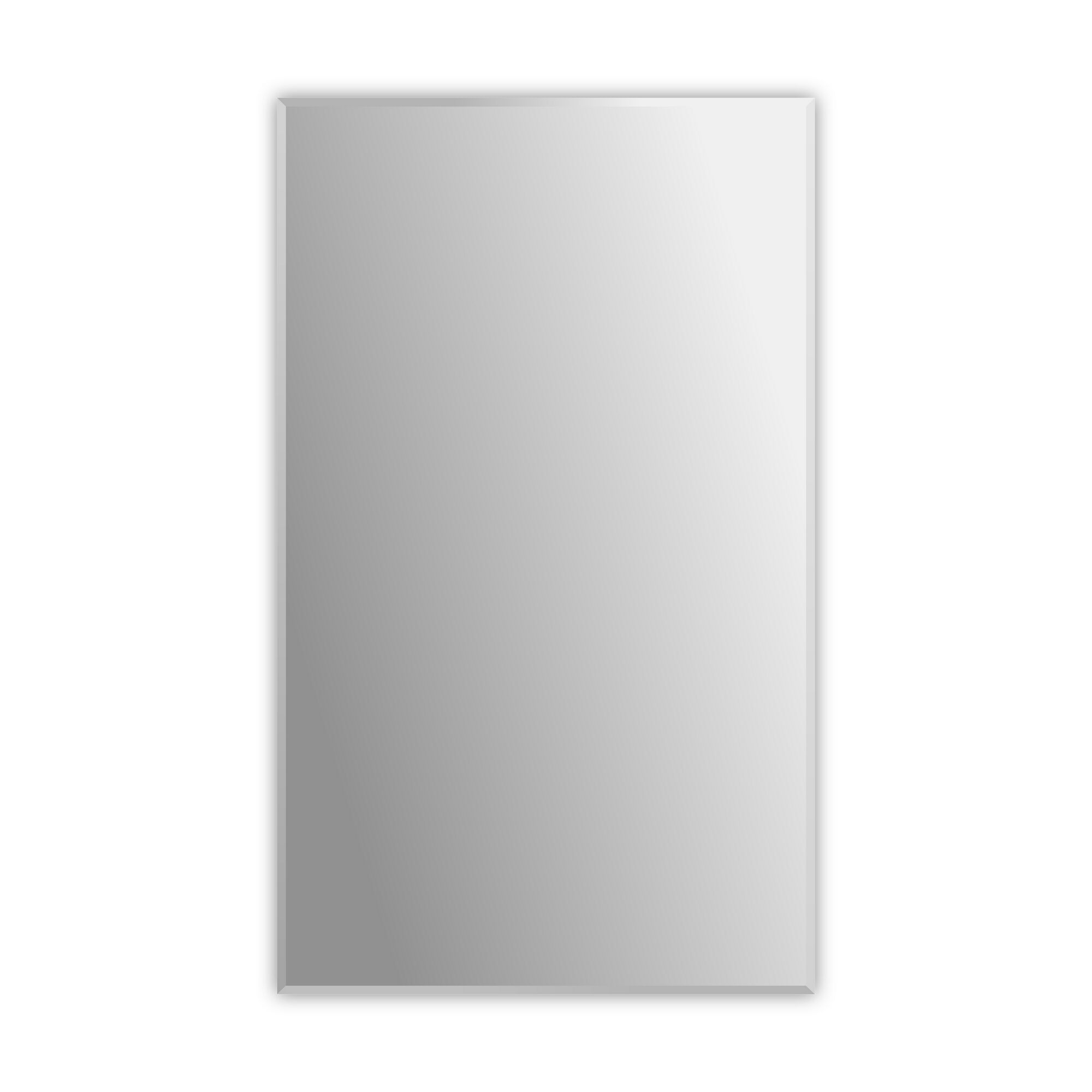 Rechteckiger Wandspiegel