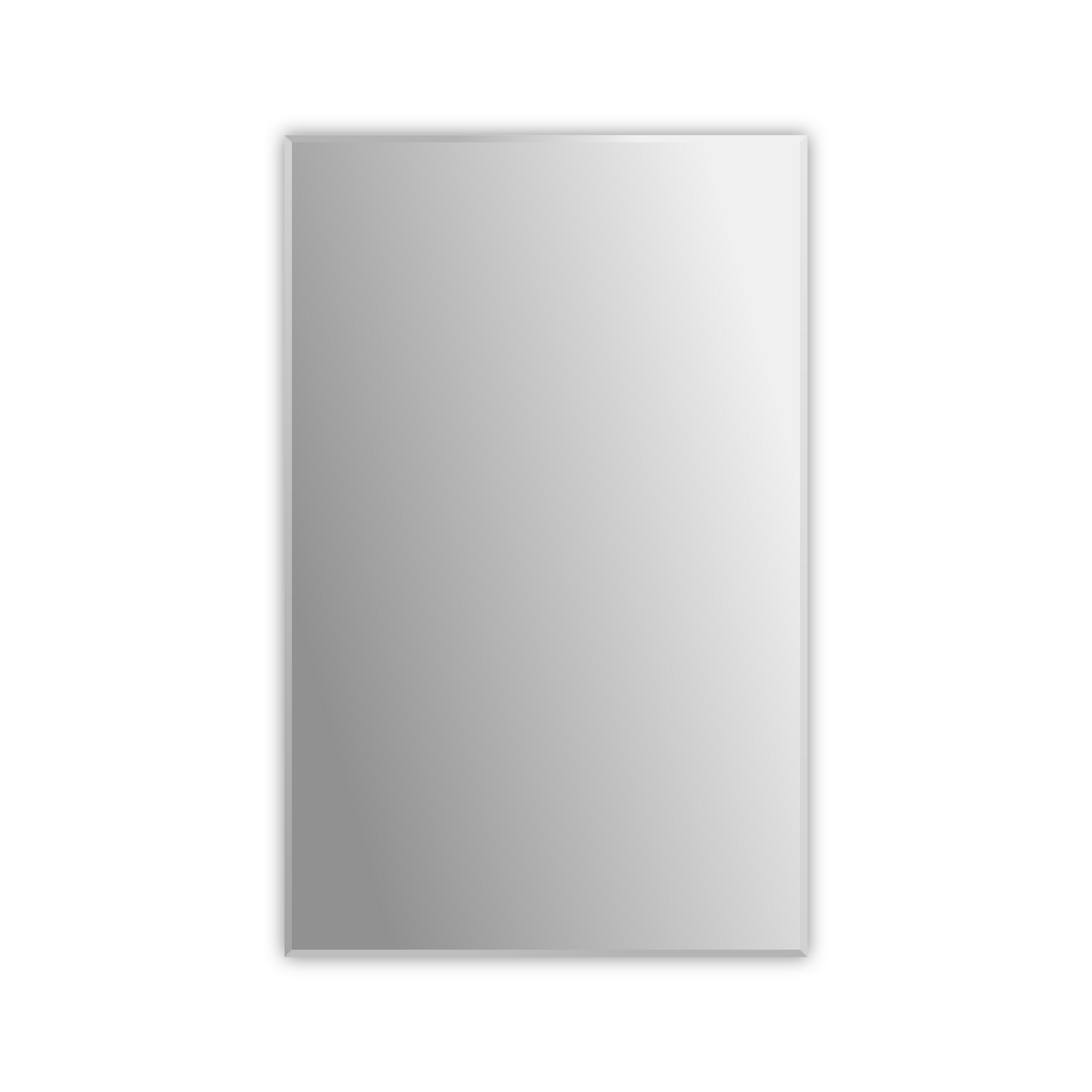 Rahmenspiegel 'Gennil' silber 70 x 110 cm + product picture