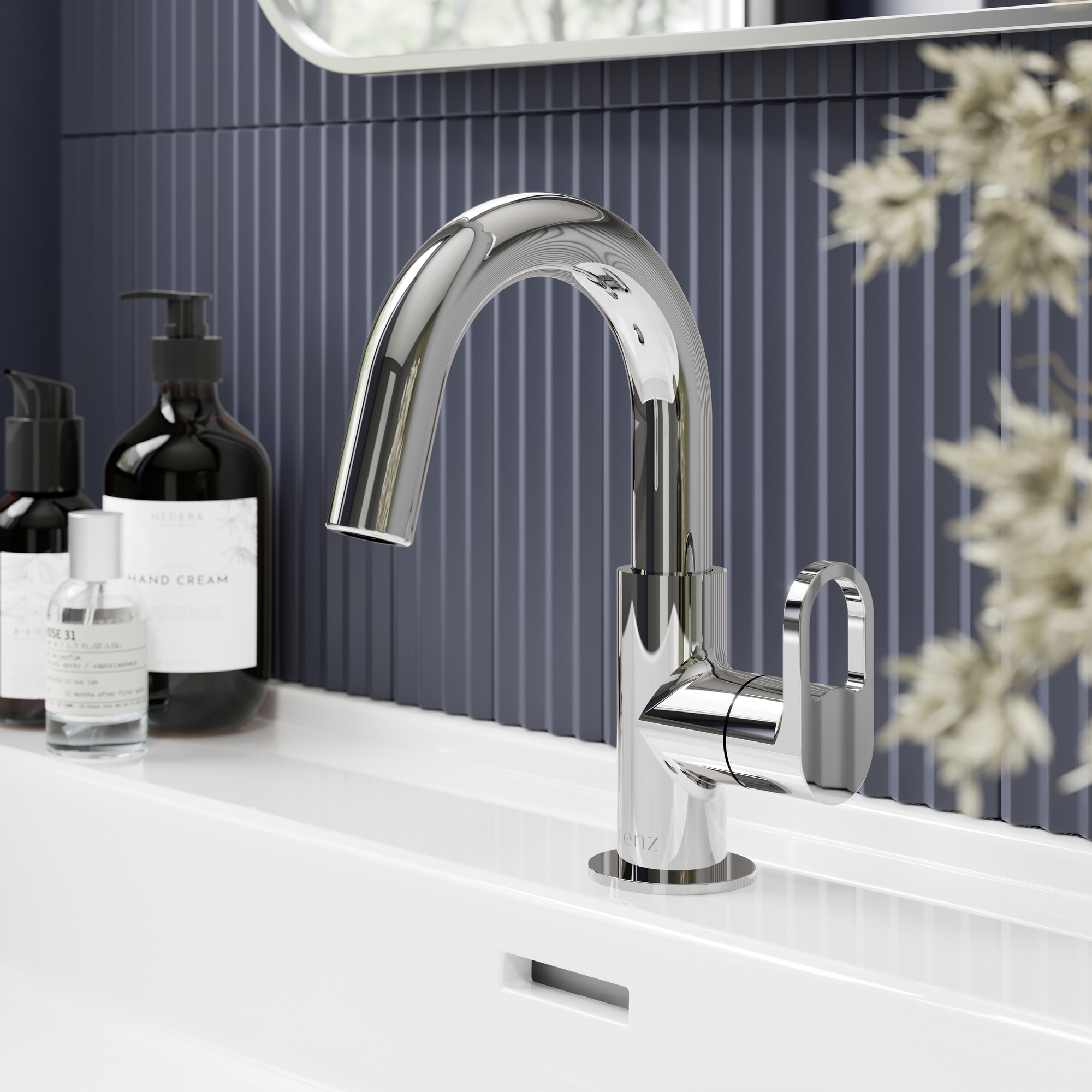 Kaltwasser-Standventil 'Bow' chromfarben 18,5 cm