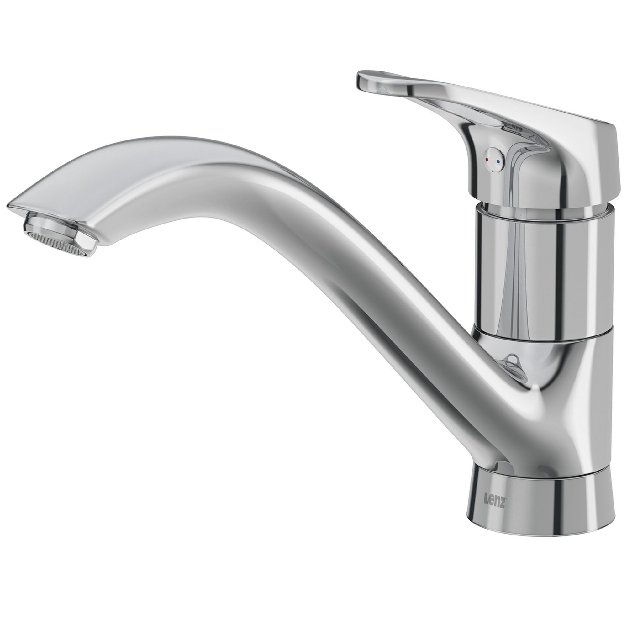 Chromfarbene Küchenarmatur KONO SPT