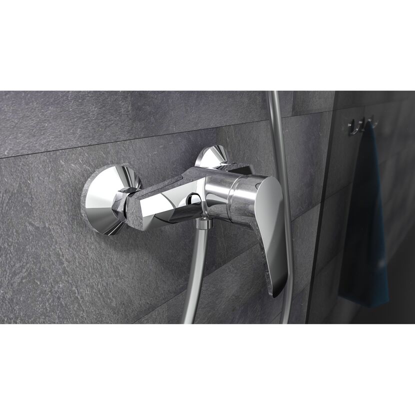 Chromarmatur Tessa für die Dusche