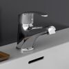 Chromarmatur Sirani auf Waschbecken
