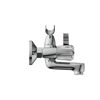 Chromarmatur mit Brausehalter seitlich