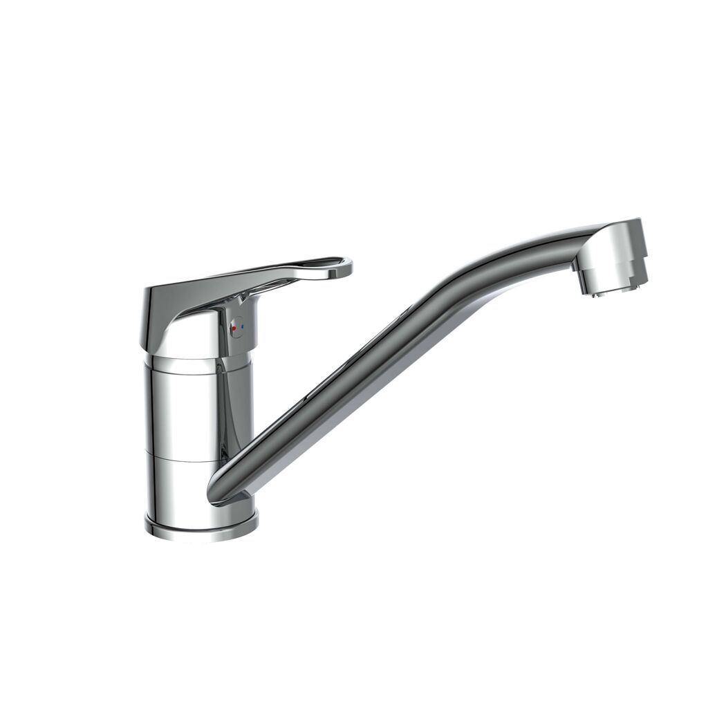 Chrom glänzende Spültischarmatur Tassoni ND