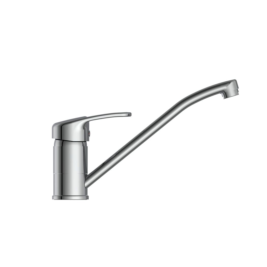 Chrom glänzende Spültischarmatur Dante