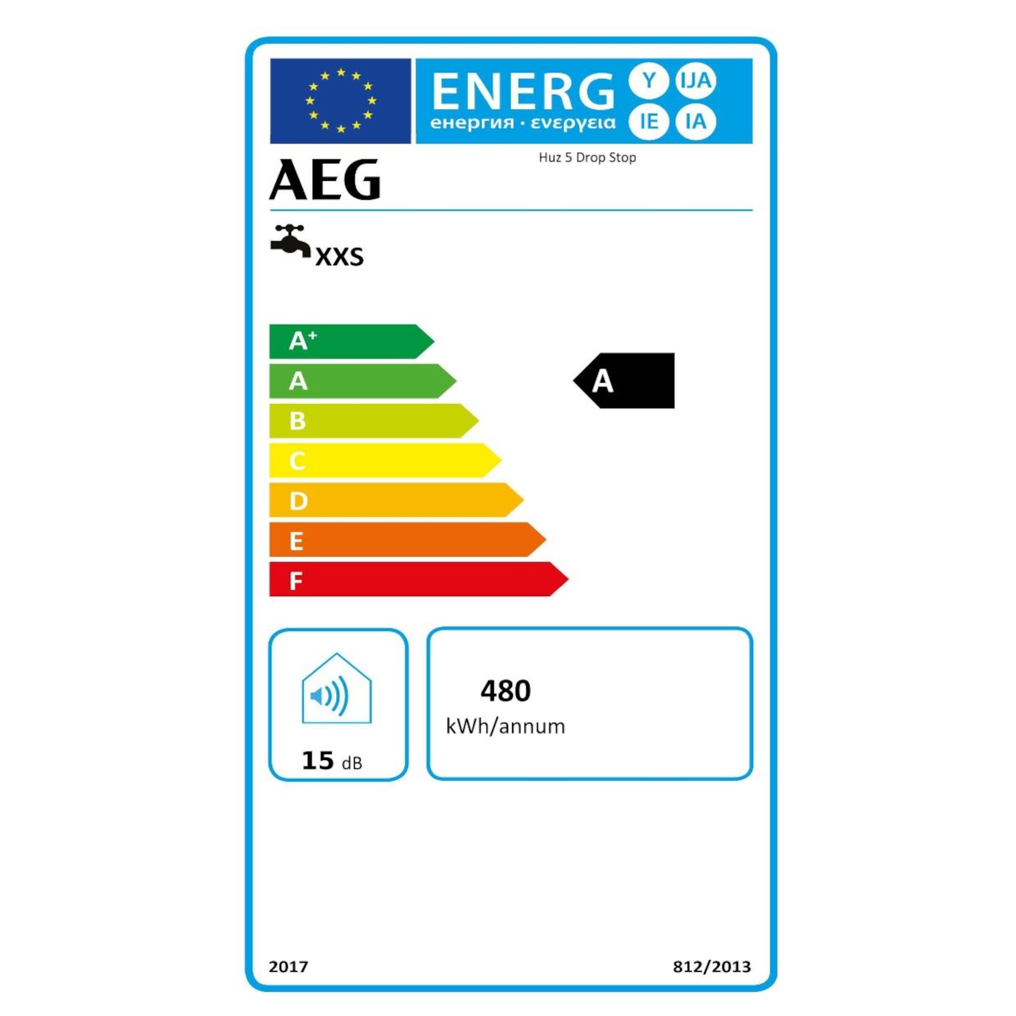 Warmwasserspeicher 'Huz 5 DropStop' 2 kW