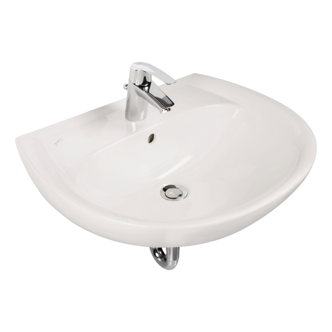 Bild von Waschtisch-Set 'Renova Nr. 1' weiß Ø 60 cm