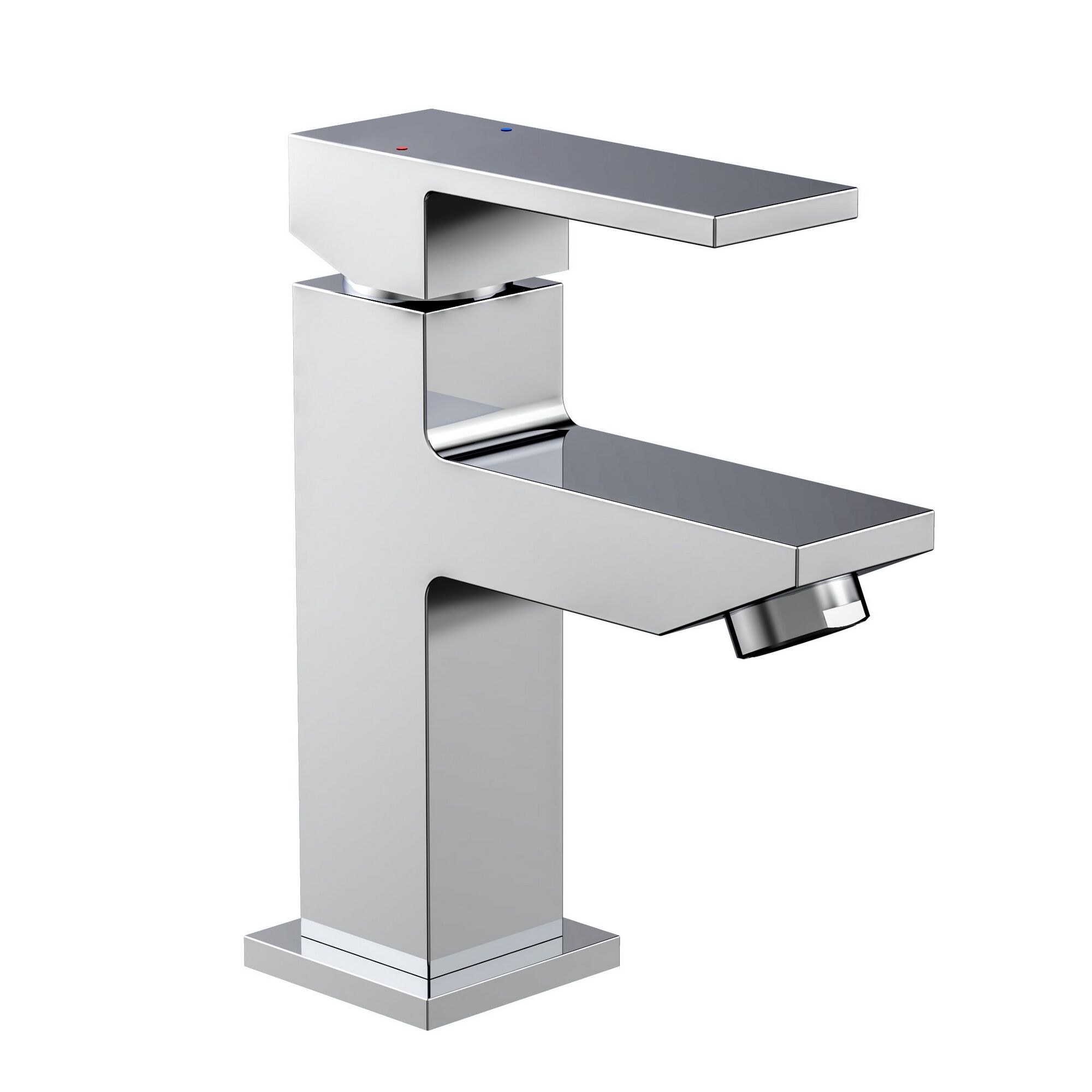 Chrom glänzende Waschtischarmatur Tokyo II