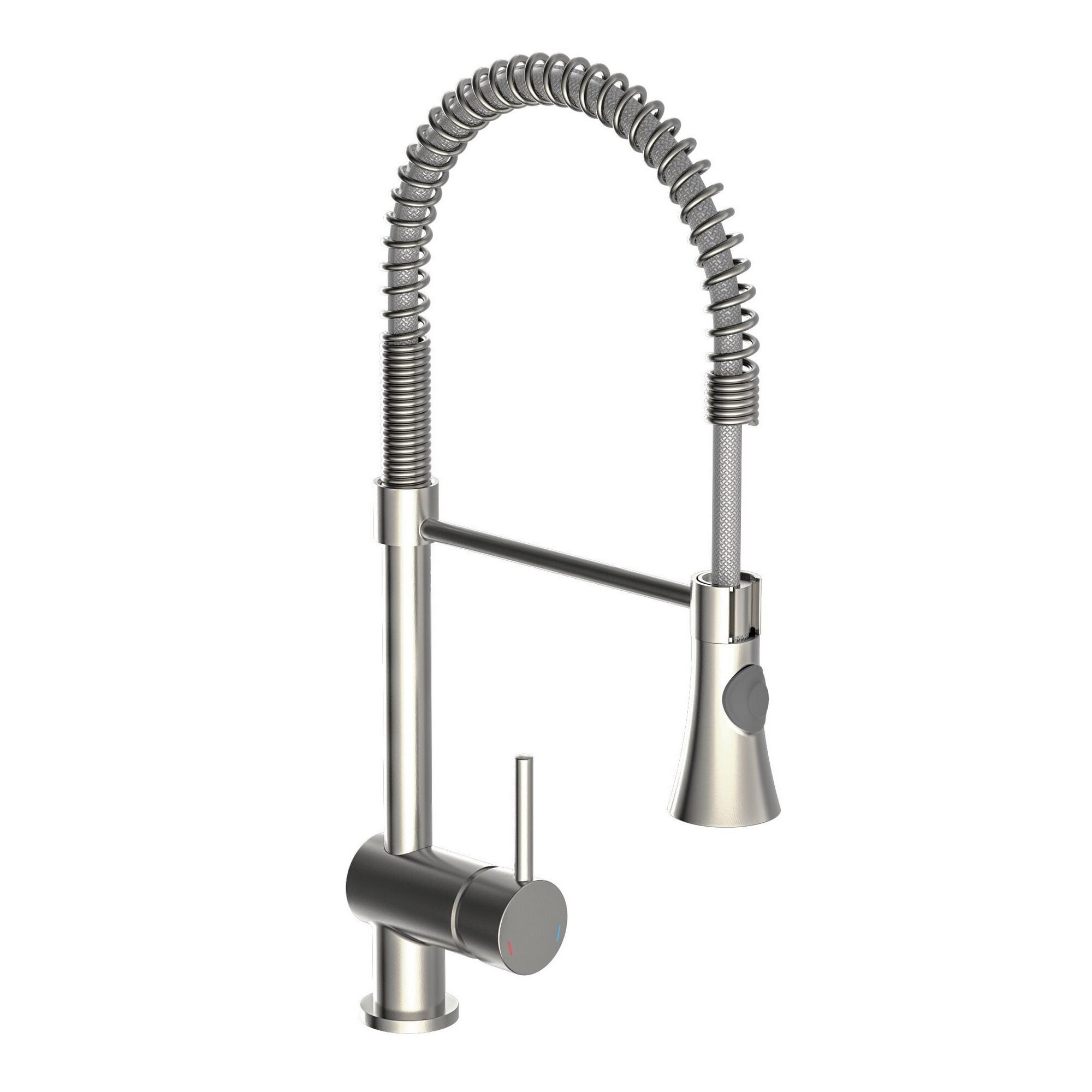 Spültischarmatur Cornwall, verchromt mit Schlauchbrause.