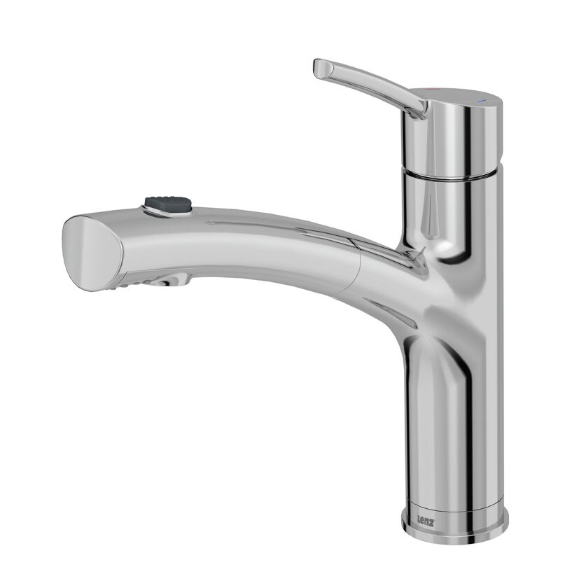 Chrom glänzende Küchenarmatur NEXO SPT