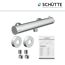 Schütte London Thermostat-Duscharmatur, Chrom