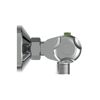 Verchromte Brausearmatur Vinea Thermostat Seitenansicht