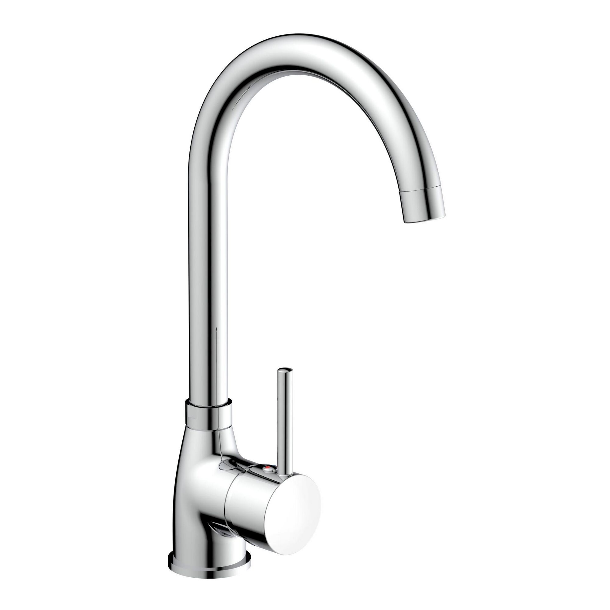 Chromfarbene Spültischarmatur Manetti