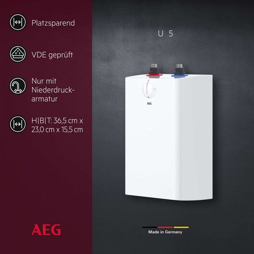 Warmwasserspeicher 'U5' 5 l, 2000 W