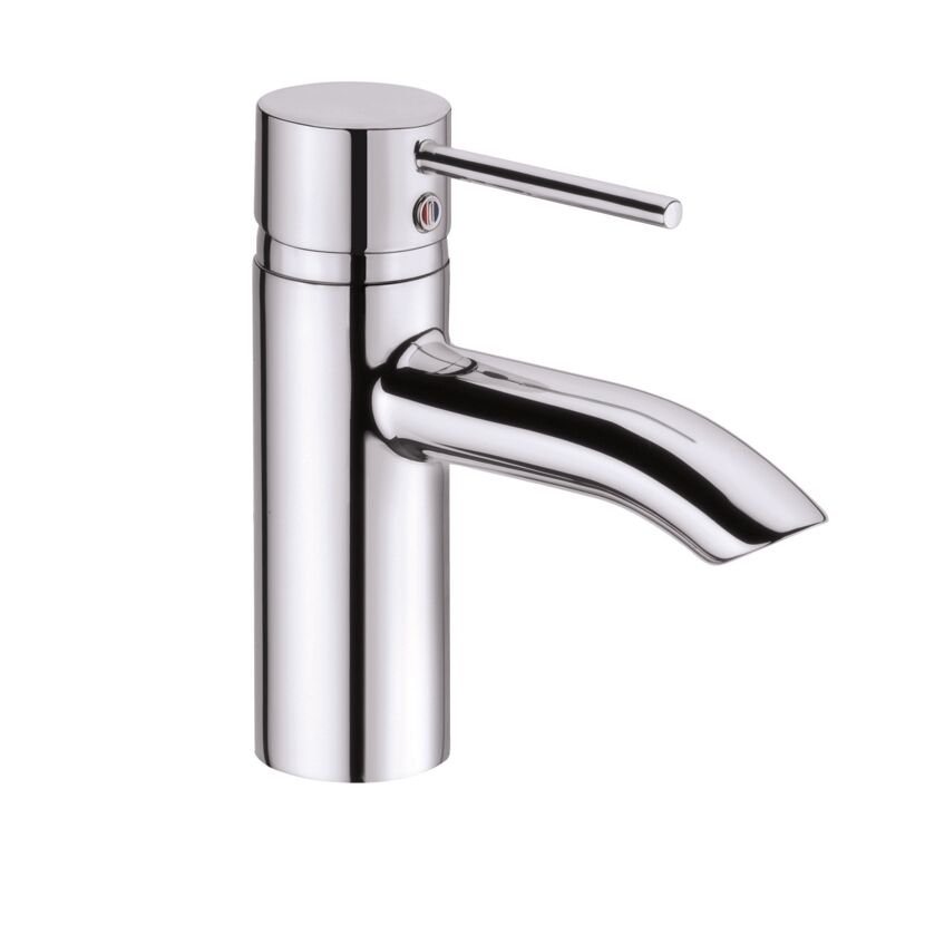 Chrom glänzende Waschtischarmatur D-Tail von Kludi.
