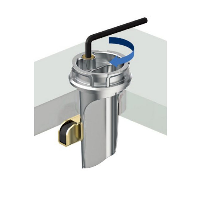 Bild von Befestigung für Waschtischarmatur 'EasyFix' Ø 43 mm